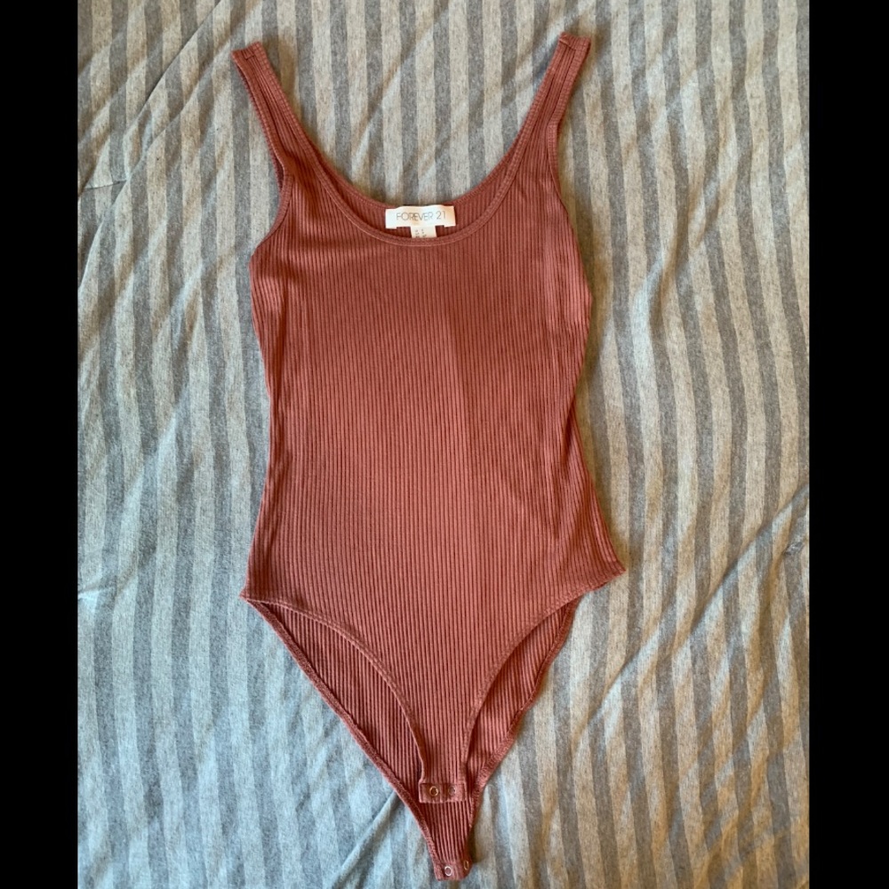 Bodysuit burnt orange size S